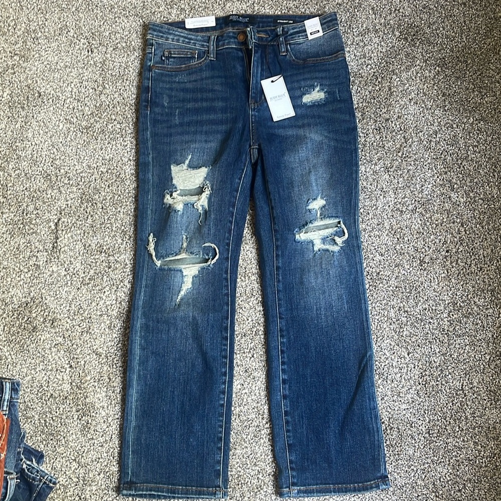 Judy blue crop jeans